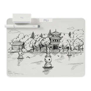 pbj磁性画板可局部擦白板黑板儿童家用手写绘板磁力写字板可消除