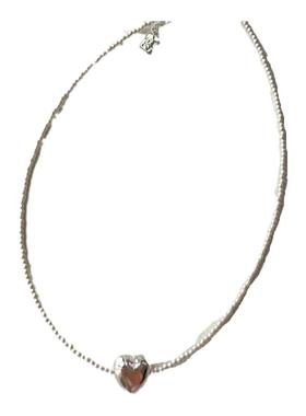 纯银锁骨链女ins同款项链