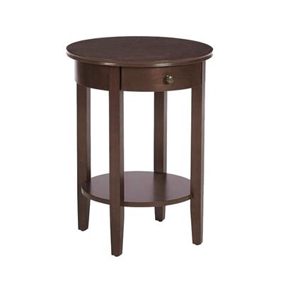 美式小圆简约咖啡桌花桌创意边几