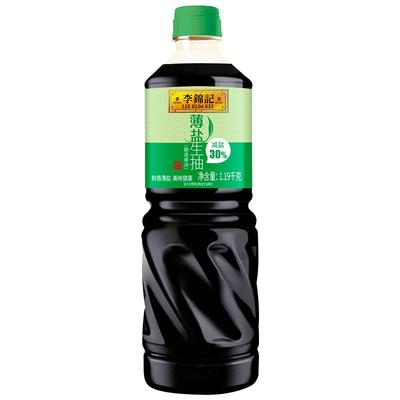 李锦记薄盐生抽1.19kg