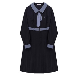 樱花家族jk制服连衣裙【平京女高】校供感百褶裙日系长袖套装女