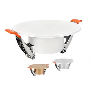 空调口封堵墙洞装饰盖空调眼圆形遮丑盖板筒灯孔玻璃孔烟道孔封堵