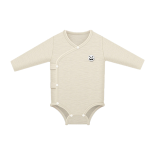 MAMILINE竹棉包屁衣婴童连体衣爬爬衣新生儿哈衣满月服连身衣