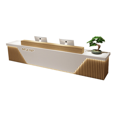 中式公司前台接待台酒店收银吧台