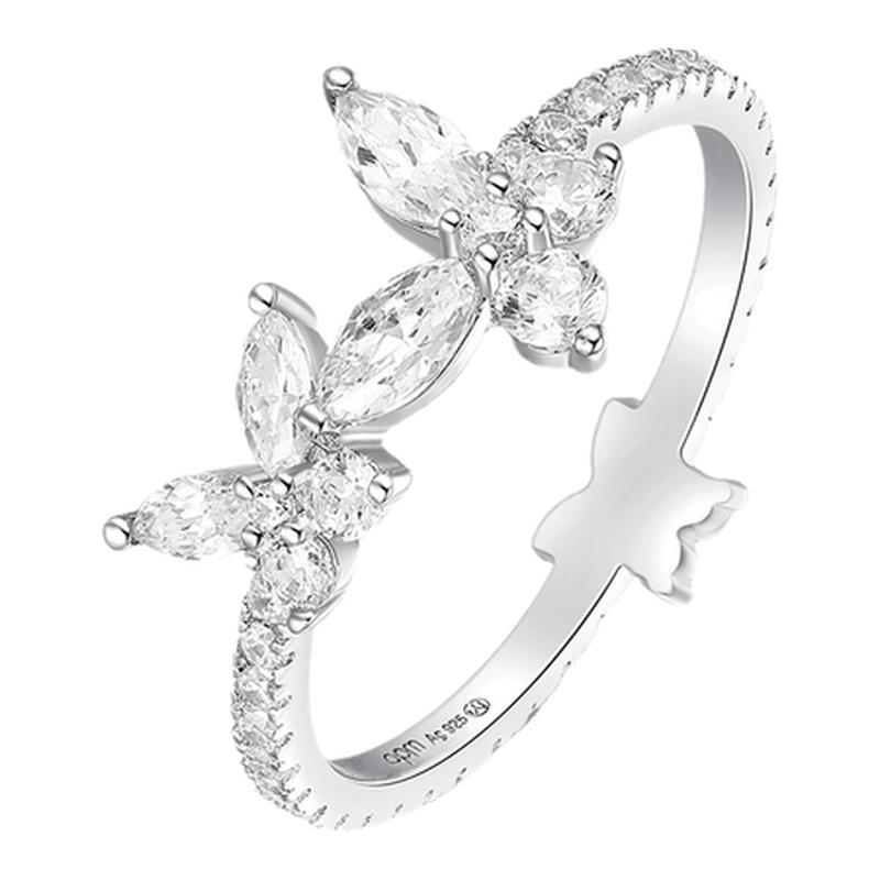 【生日礼物】APM Monaco蝴蝶戒指女925纯银气质设计感小众送女友