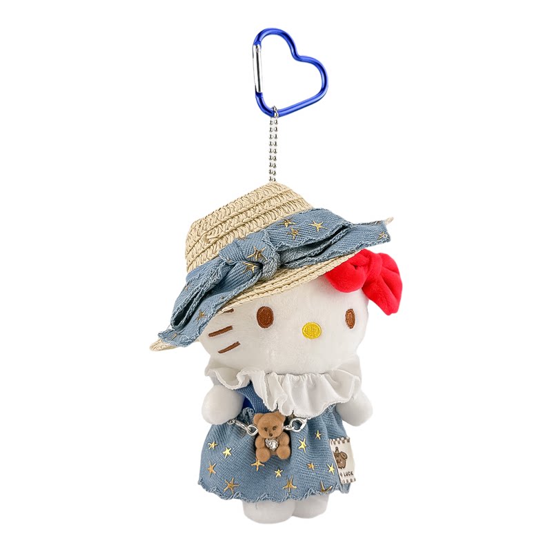 正版HelloKitty牛仔裙玩偶