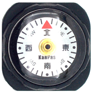 Kanpas户外表带指南针 强大夜光 手表 腕带式 防水 潜水EDC配件