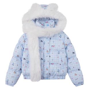 From Mars Smooth roads, hooded cotton coat