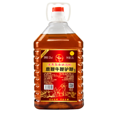 52度古法泡制鹿鞭牛鞭驴鞭露酒