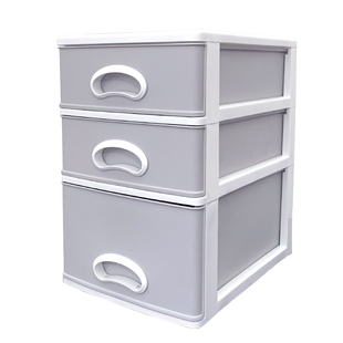 学生书桌收纳盒办公A4纸收纳柜桌面文件杂物整理抽屉式塑料储物箱