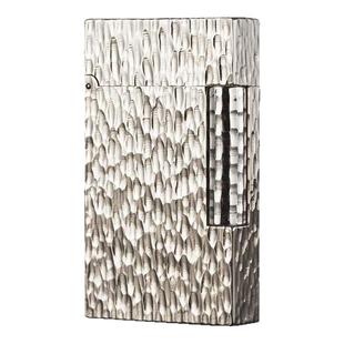 全新托伦斯首领侧滑砂轮朗声充气打火机陨石坑纯铜高端个性送男友