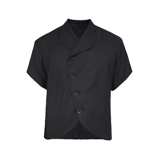 JCAESAR DOVETAIL SHIRTS 燕尾短衬衫 斜飞袖口海鸥领 前弯弧开叉