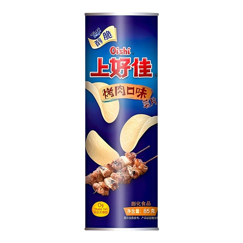 上好佳醇脆薯片罐装85g