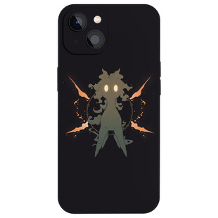 空洞骑士阿尔宙斯宝可梦神奇宝贝小众手机壳适用iPhone16/12/13/14全包防摔XS/XR苹果15ProMax液态硅胶保护套