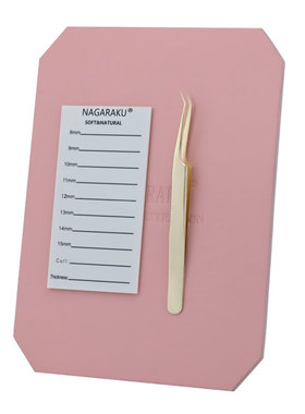 nagaraku美睫磁板收纳盒防尘密封