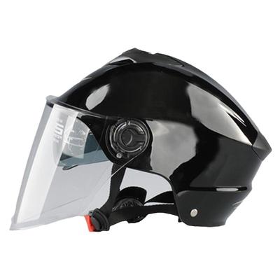 特大号码电动车头盔4XL大头围6465夏季男女XXXXL轻便防紫外红半盔