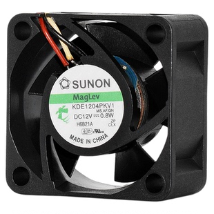 建准12V 0.8W静音4020机箱1U交换机服务器4CM散热风扇KDE1204PKV1