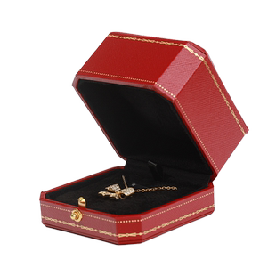 POLO FEST高档戒指盒对戒盒单个婚礼求婚钻绒布耳钉项链盒收纳盒