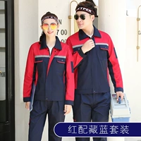 Красное распределение синего костюма