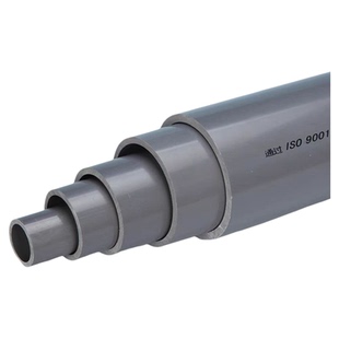 锚牌UPVC日标工业化工管PVC灰色给水管JIS加厚管材22 26 32 60mm