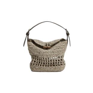 cotemp Kipuka Handbag 25SS款手工钩针小手包单肩草编感手拎包