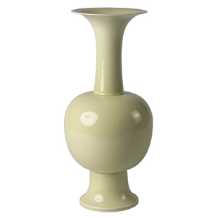 文人调瓶花 陶瓷花瓶摆件 花器复古禅意中式日式插花器皿 小原流