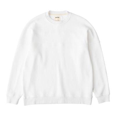 华夫格吃茶去山系圆领卫衣