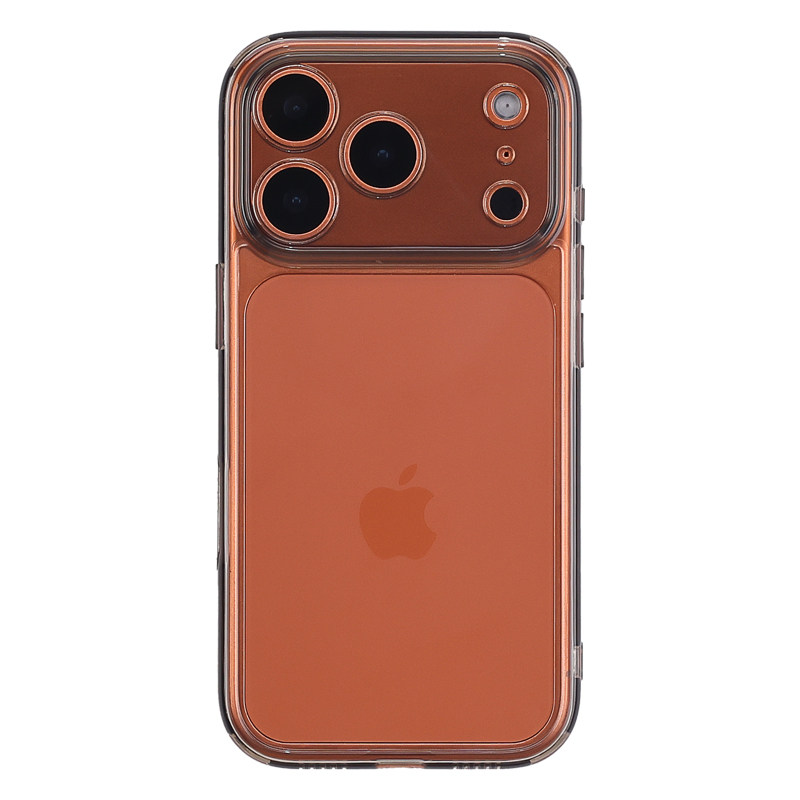 新薄款透明玻璃壳适用iPhone16Pro手机壳苹果17promax相机键全包air精孔镜头15高级14plus简约13男12女11外壳