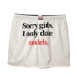 Sorry girls阿罗裤男士内裤平四角纯棉宽松大码平角居家睡短裤头