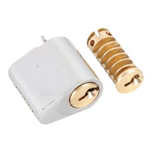 防火门锁芯管道水井锁心铜芯消防门过道安全门钥匙逃生通道通用型