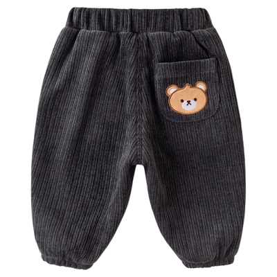 婴儿灯芯绒长裤冬装男童女童