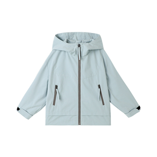 布丁哈鲁童装秋装男童洋气2026春秋新款儿童山系户外冲锋外套上衣