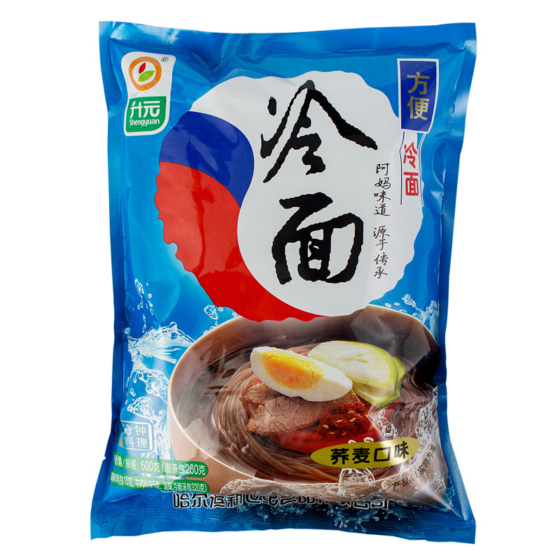 升元荞麦冷面600g正宗朝鲜族