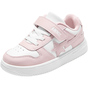 安奈儿女童运动鞋2026新款春季女孩大童轻便软底跑步儿童鞋子板鞋