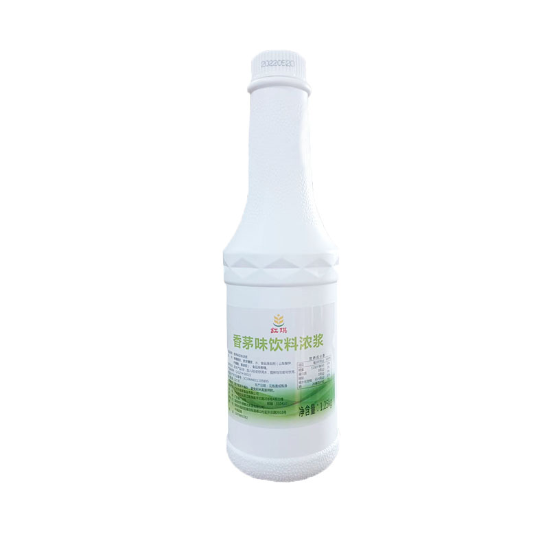 香茅糖浆 奶茶店专用原料手打柠檬茶香茅汁香水柠檬浓缩汁葡萄汁