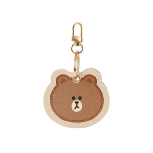 门禁卡套电梯卡保护套圆形水滴挂件小区出入卡公交卡钥匙扣收纳套