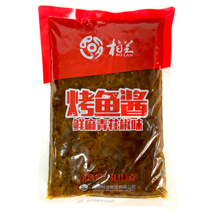 柏兰万州麻辣烤鱼调料商用纸包鱼专用不辣半天妖青花椒烤鱼香辣酱