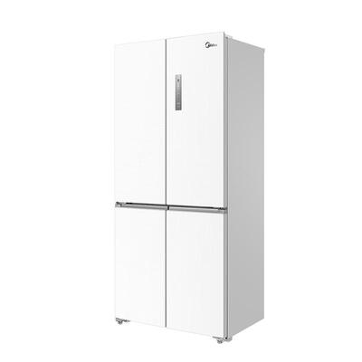 美的457白色超薄零嵌入式冰箱