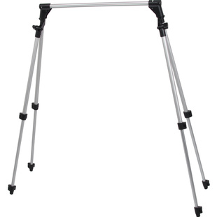 便携折叠置地落地晾衣架室内晒出差神器酒店旅行衣架伸缩旅馆单杆