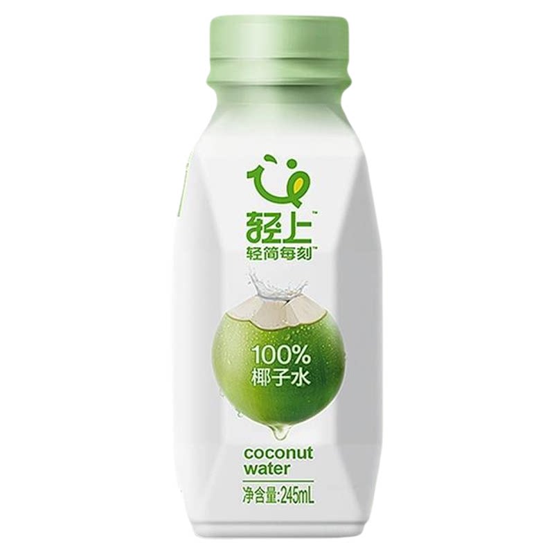 轻上100%纯椰子水孕妇可喝小饮品