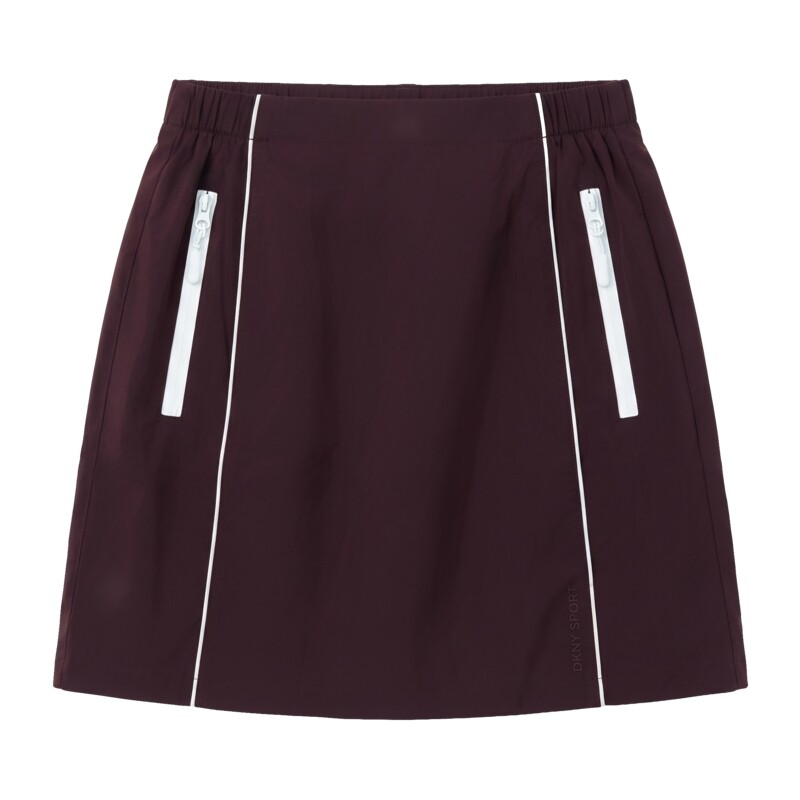【明星同款】DKNY SPORT唐可娜儿26秋冬新款半身裙女A字运动短裙