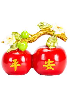 汽车内饰品摆件车载苹