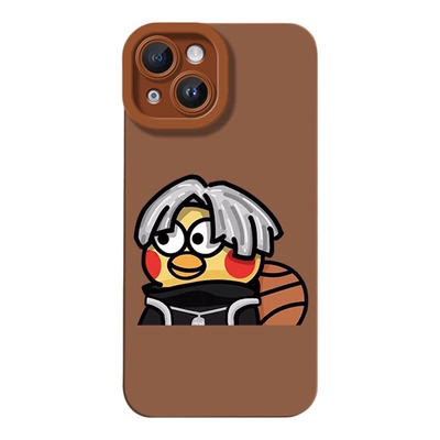 华为PURA90卡通iphone14适用苹果13创意OPPOK12S瞳眼小米17ProMax软OPPORENO15C手机壳16PLUSins风篮球蔡徐坤