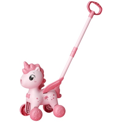 【户外推荐】小马手推车泡泡机