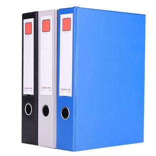 【上市品牌】齐心磁扣式A4档案盒资料盒塑料磁扣式PVC防水办公用品收纳盒55mm发票盒文件盒大容量批发包邮