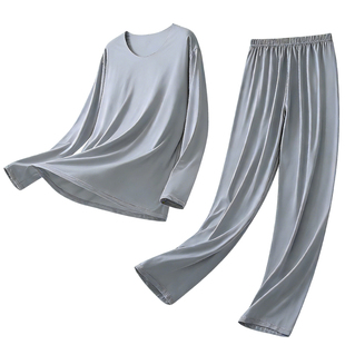 看守所薄款夏季衣物男女冰丝速干长袖长裤套装睡衣睡裤夏天专用品