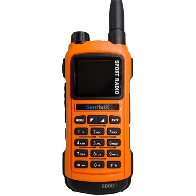 森海克斯8800pro手持式户外对讲机 航空接收自驾游手台大功率C口