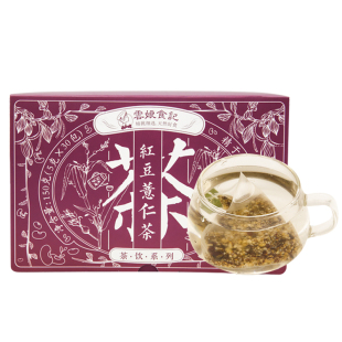 云娘食记 红豆薏仁茶30杯袋 赤小豆薏米茶 炒制熟无芡实冲泡茶包