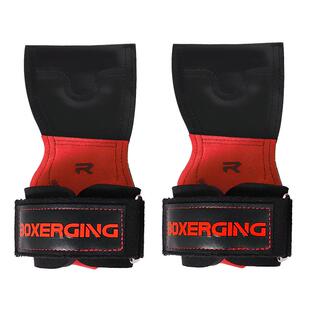 BOXERGING健身硬拉防滑助力带专业单杠引体向上训练护手掌握力带