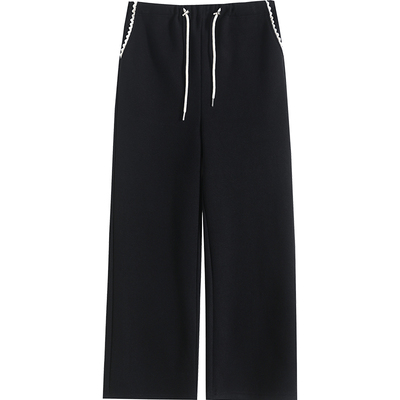 英氏孕妇休闲裤秋冬新款加绒保暖